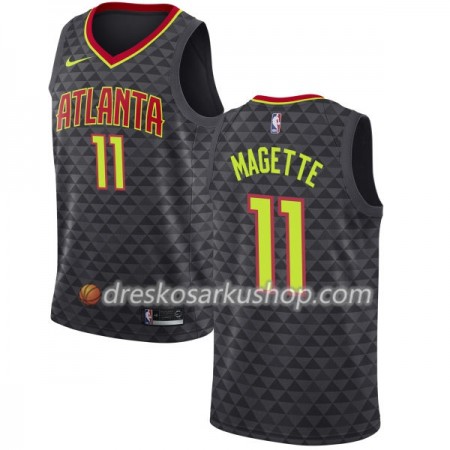 Muški NBA Dres Atlanta Hawks Josh Magette 11 Nike 2017-18 Crna Swingman